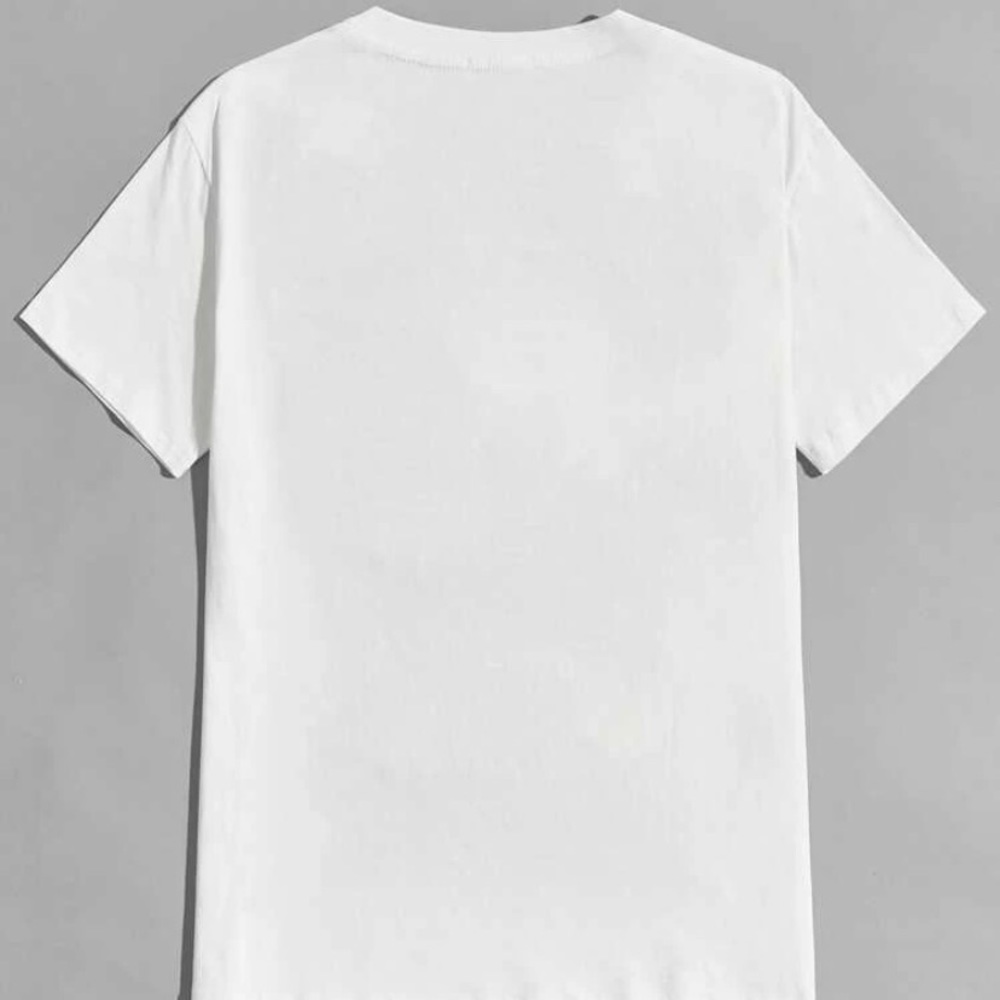 NWT ROMWE White Letter Mountain Colorado Graphic Tee Unisex - Picture 3 of 5